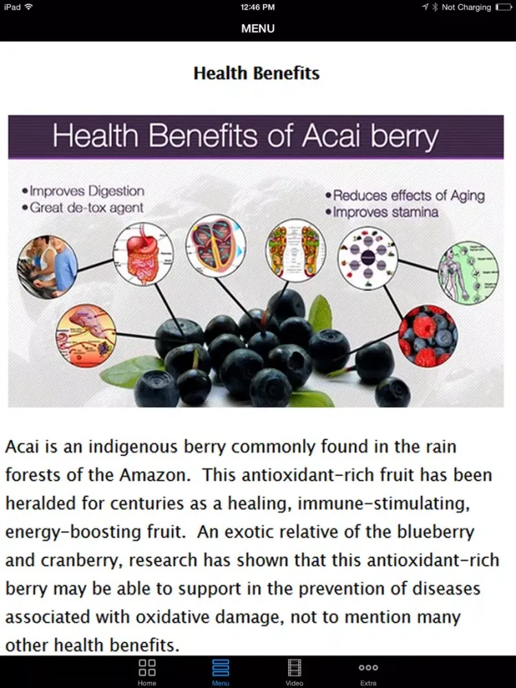 Easy Acai Berry Diet - Healthy Weight Loss Plan iPad  स्क्रीनशॉट