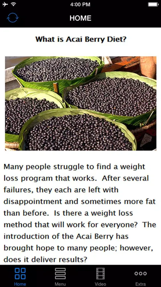 Easy Acai Berry Diet - Healthy Weight Loss Plan स्क्रीनशॉट
