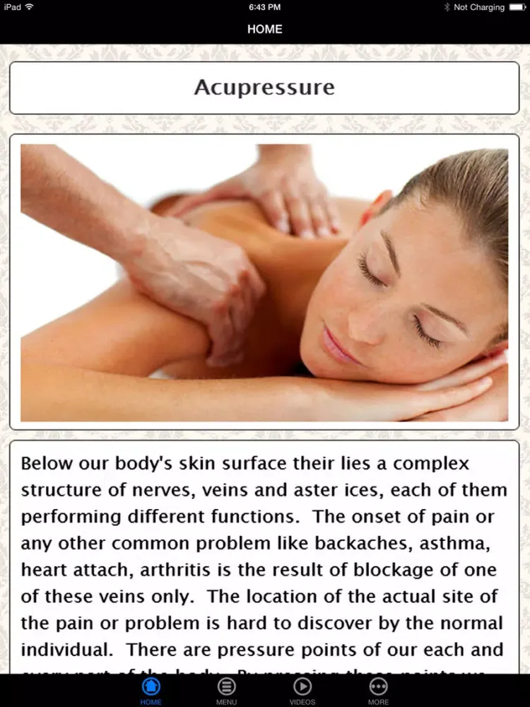 Easy Acupressure Treatment Guide For Your Pain Body - Learn How To Start Control Your Pains iPad  Screenshots