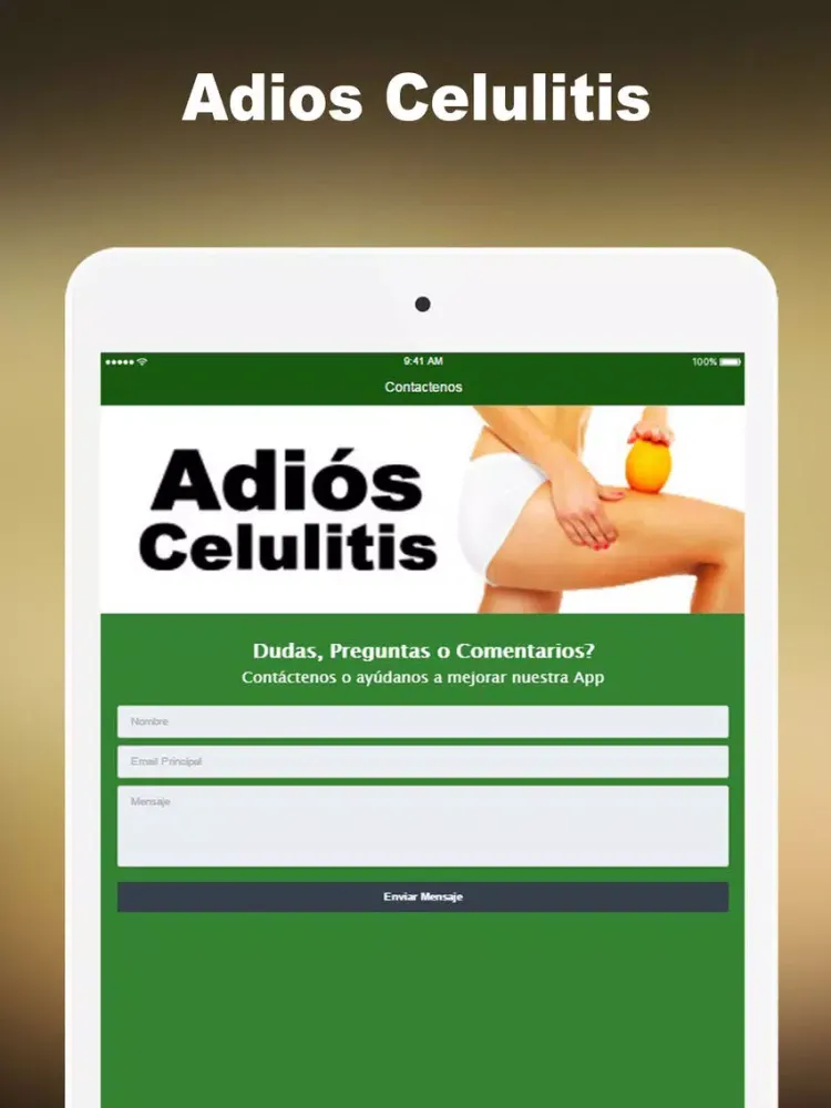 Adios Celulitis: Aprende Como Eliminarla iPad  Screenshots