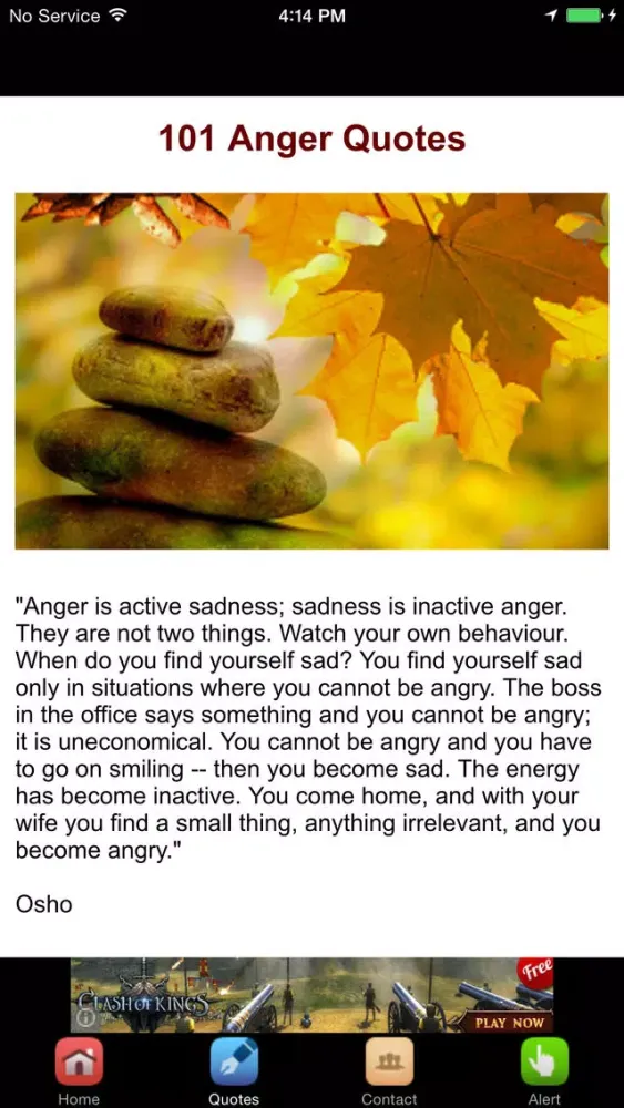 Anger Management Tips & 101 Anger Quotes स्क्रीनशॉट