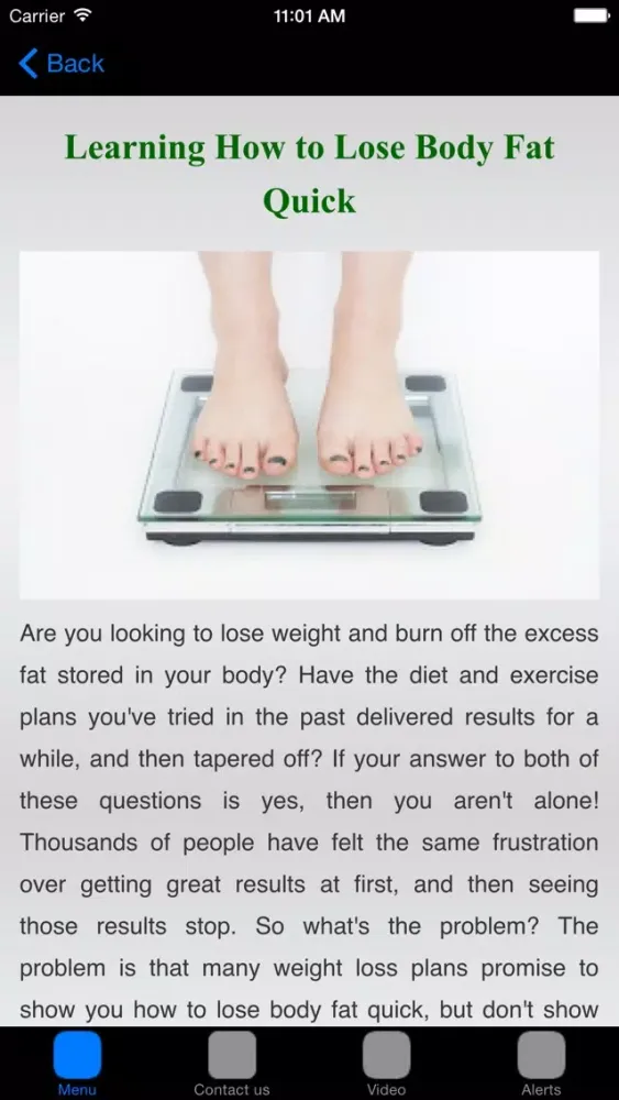 How To Lose Body Fat - Lose Weight With Weight Los Screenshots