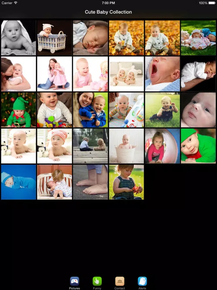 Capturas de pantalla de Funny Baby Videos - #1 Free Cute Baby Pictures App iPad 