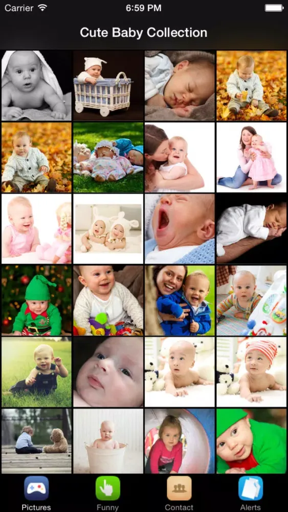 Capturas de pantalla de Funny Baby Videos - #1 Free Cute Baby Pictures App