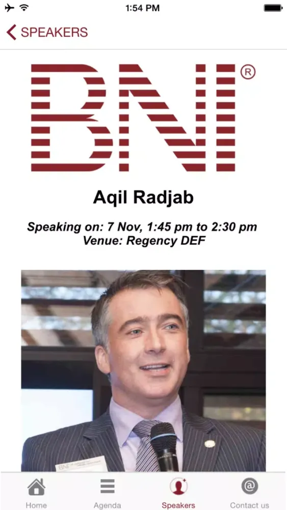 BNI Events Worldwide سکرین شاٹس