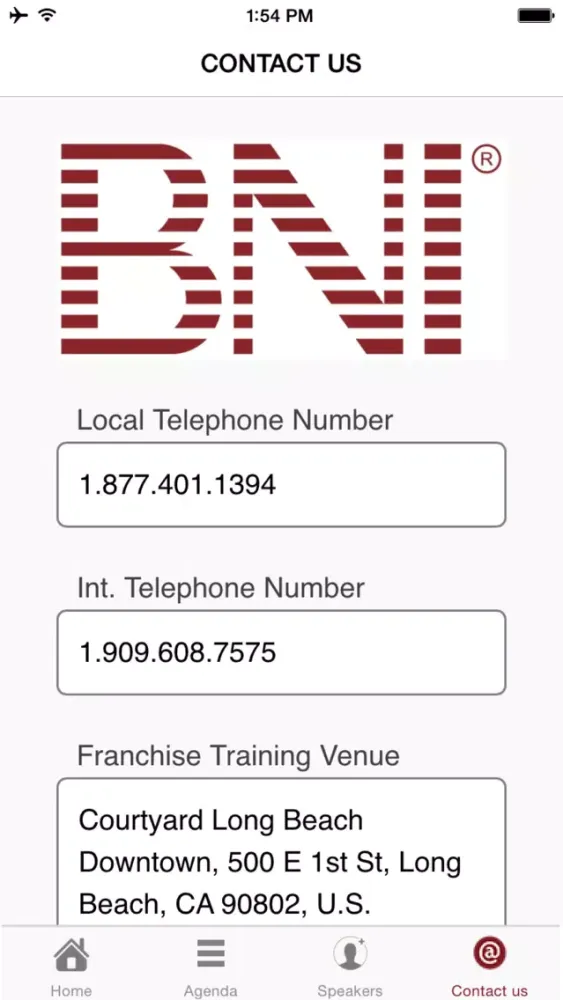 BNI Events Worldwide سکرین شاٹس