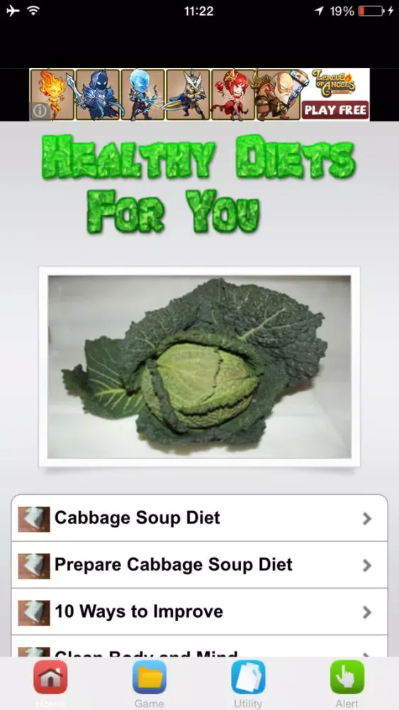 Capturas de tela do Cabbage Soup