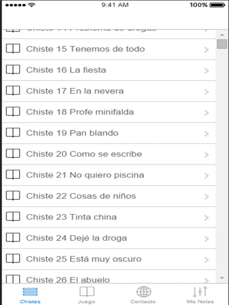 Chistes De Niños Buenos Y Gratis iPad  Screenshots