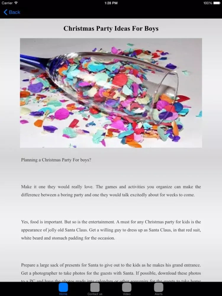 Christmas Party Games : Ideas For All iPad  Screenshots