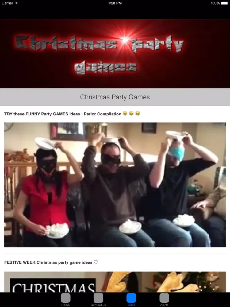 Christmas Party Games : Ideas For All iPad  Screenshots