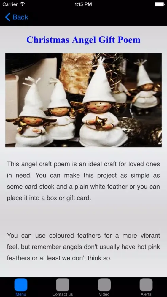Captures d'écran de Free Christmas Poems For Kids And All