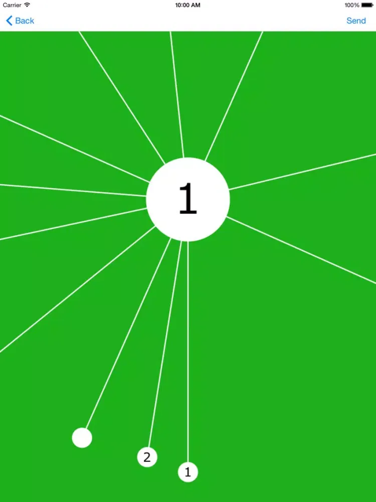 Capturas de tela do Connect Circle Ball Game iPad 