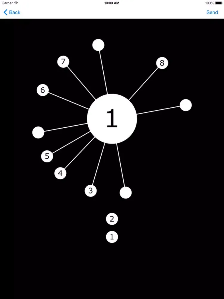Capturas de tela do Connect Circle Ball Game iPad 