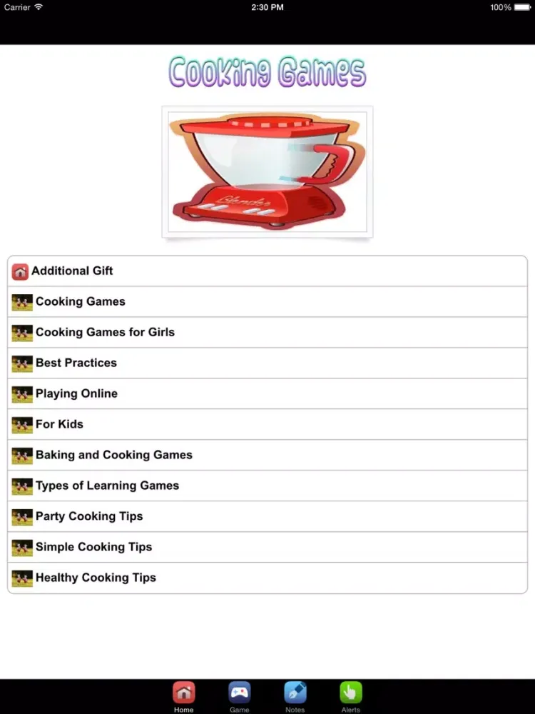 Zrzuty ekranu Free Cooking Games # Cooking Games for All iPad 
