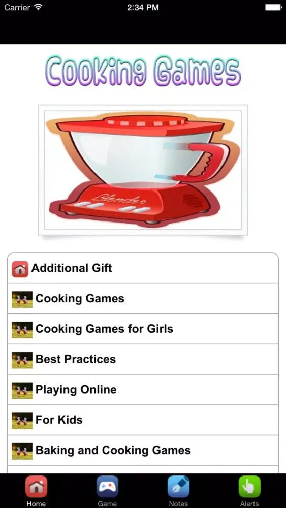 Zrzuty ekranu Free Cooking Games # Cooking Games for All