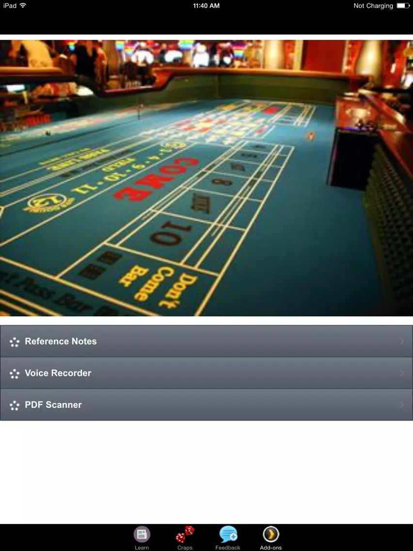 Craps - A Beginners Guide to Craps iPad  स्क्रीनशॉट
