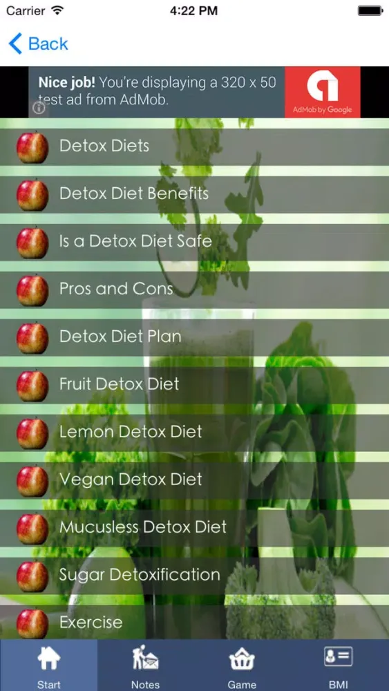 Zrzuty ekranu Free Detox Diet - Detox Plan and Recipes