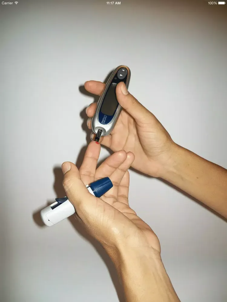 Tangkapan skrin Diabetes Diet & Recipes - How to control your Diabetes iPad 