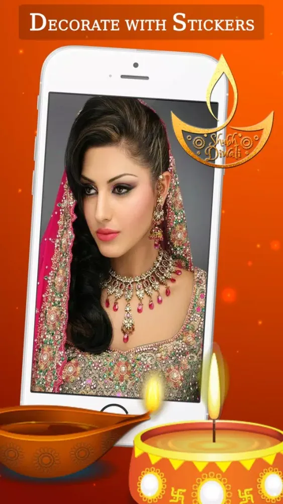 Captures d'écran de Diwali Photo Frames+