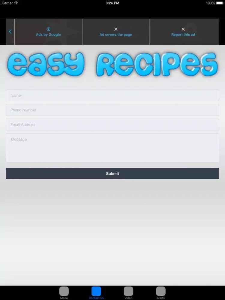 Easy Recipes & Healthy Recipes iPad 应用截图