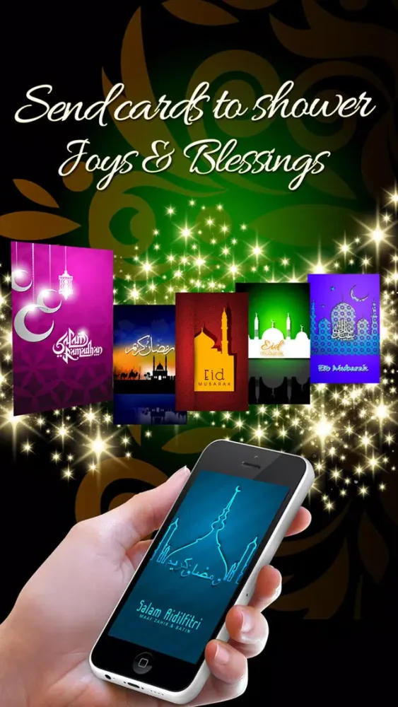 Capturas de tela do EID Mubarak Photo Frames LITE