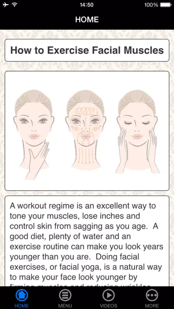 How To Exercise Facial Muscles - Make Your Face Younger Ekran Görüntüleri