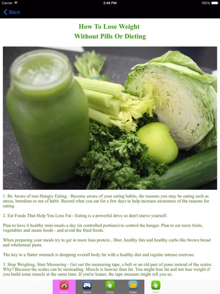 Fat Loss With Low Carb Diet To Lose Weight iPad  سکرین شاٹس
