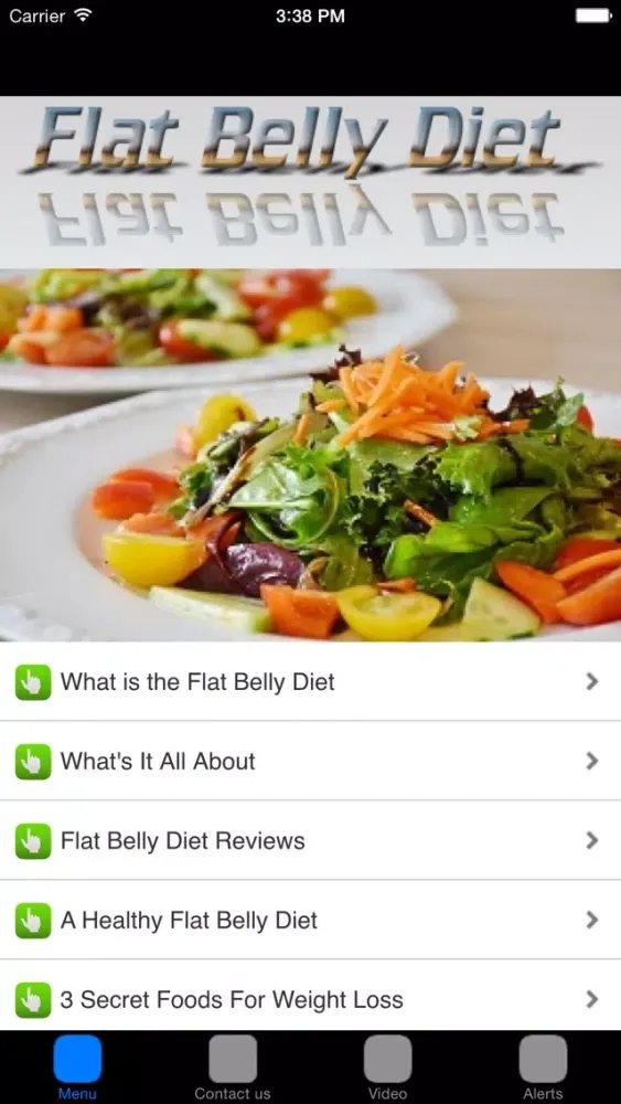 Flat Belly Diet & Fat Burning Foods For Flat Tummy سکرین شاٹس