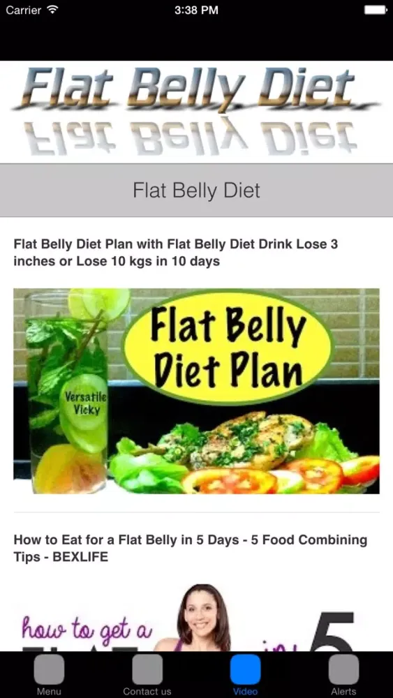 Flat Belly Diet & Fat Burning Foods For Flat Tummy سکرین شاٹس