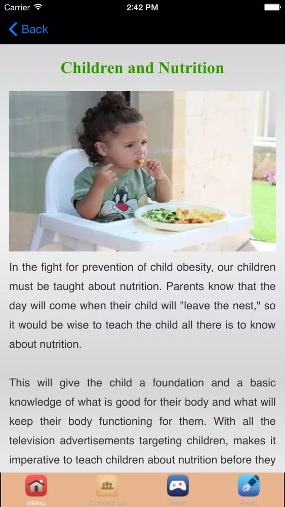 Healthy Food & Nutrition For Body Screenshots