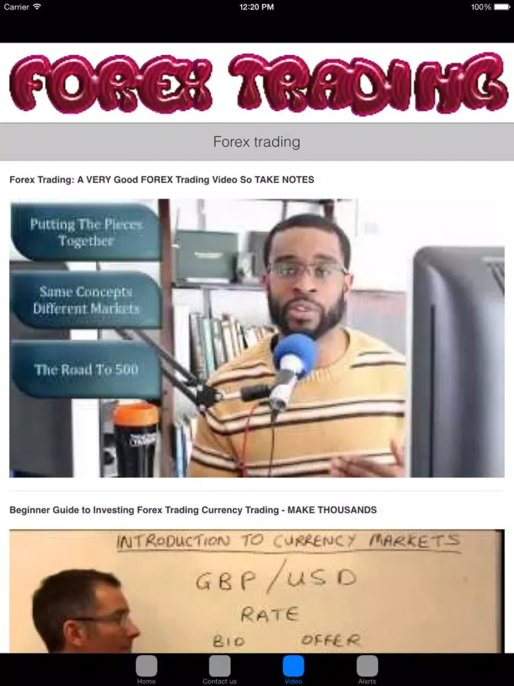 Forex Trading #Tips For Success In FX Trading iPad  স্ক্রিনশট