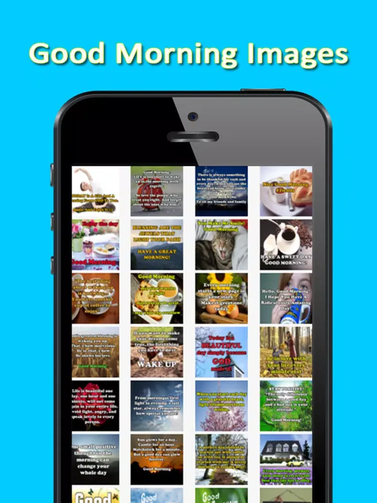 Good Morning Images iPad 应用截图