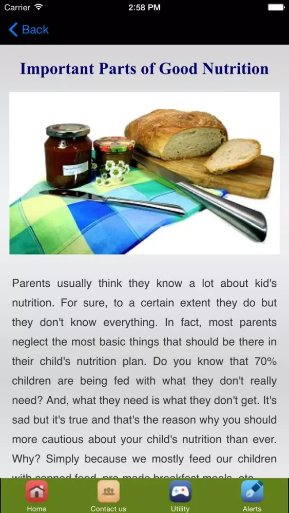 Capturas de pantalla de Good Nutrition - Healthy Eating Guidelines