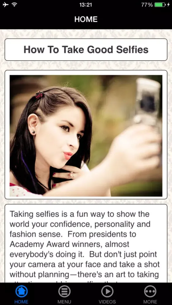 How To Take Good Selfies That Rocks - Easy Guide & Tips To Learn To Be Best Photogenic. Screenshots