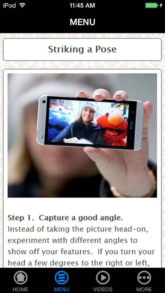 How To Take Good Selfies That Rocks - Easy Guide & Tips To Learn To Be Best Photogenic. Screenshots