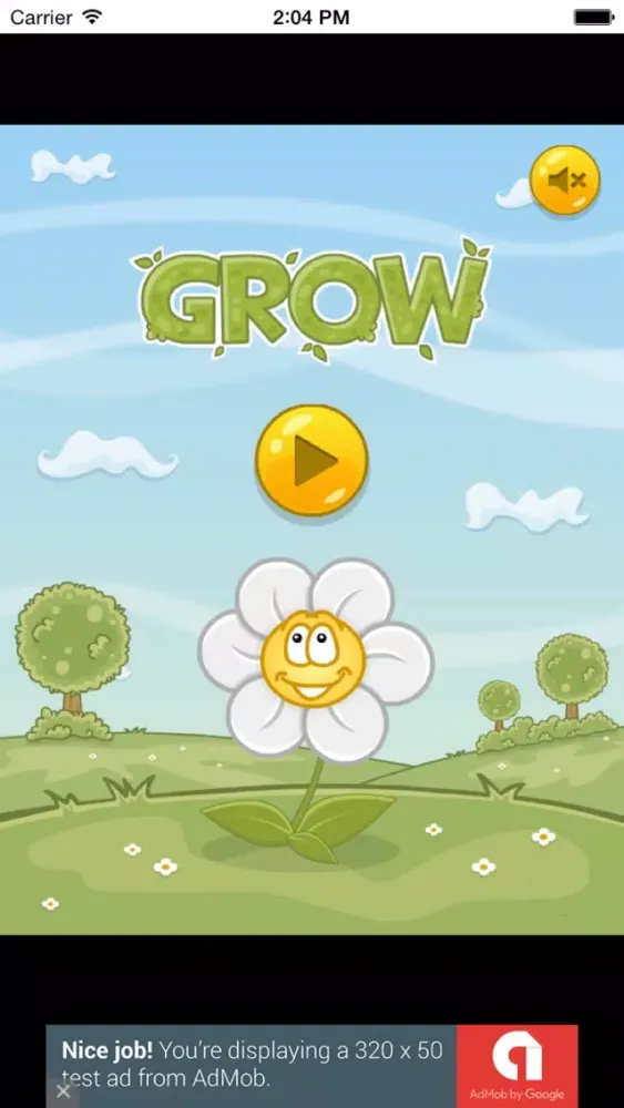 Tangkapan layar Flower Growing