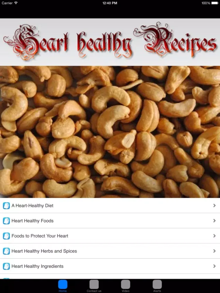 Capturas de pantalla de Free Recipes - Heart Healthy Recipes iPad 
