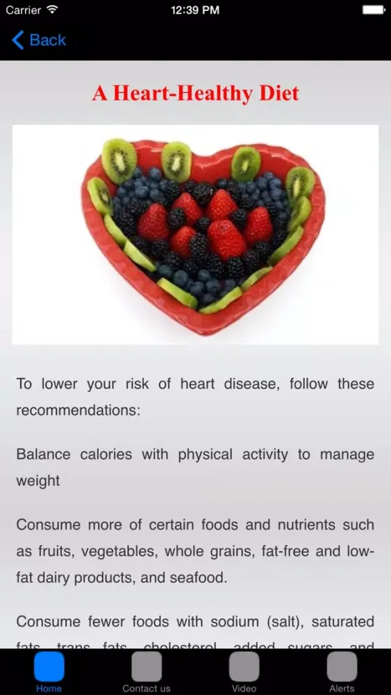 Capturas de pantalla de Free Recipes - Heart Healthy Recipes