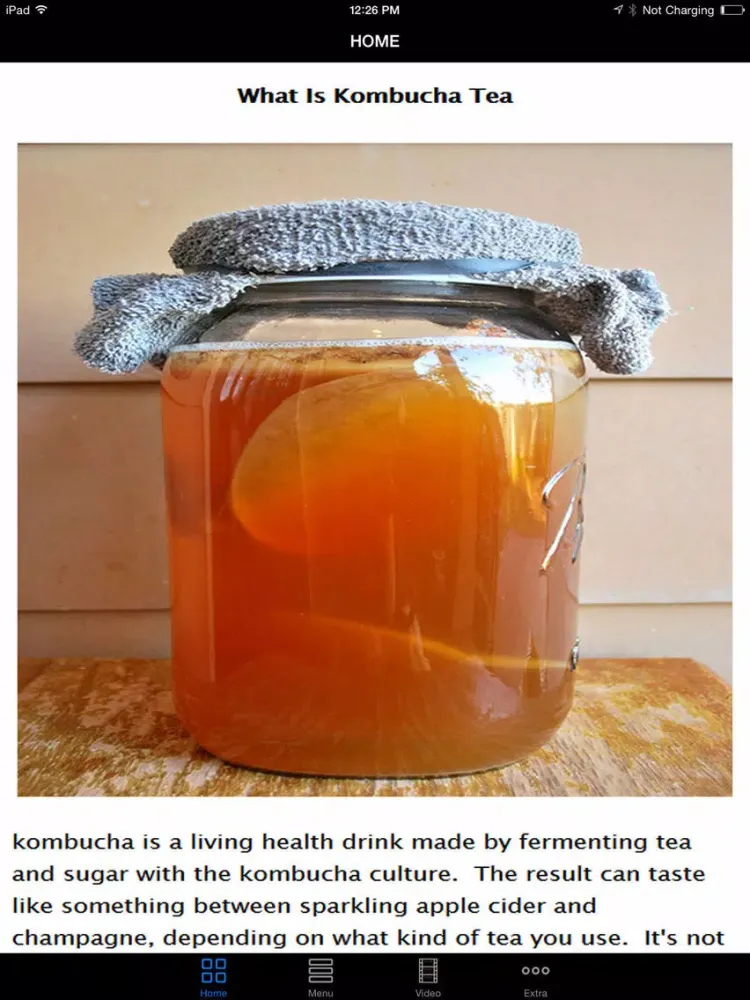 Easy Kombucha Tea - Best Guide To Start Kombucha Health Brewing For Beginners iPad  スクリーンショット