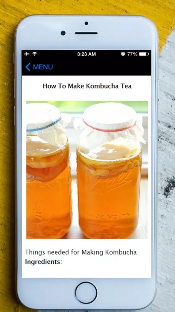 Easy Kombucha Tea - Best Guide To Start Kombucha Health Brewing For Beginners スクリーンショット