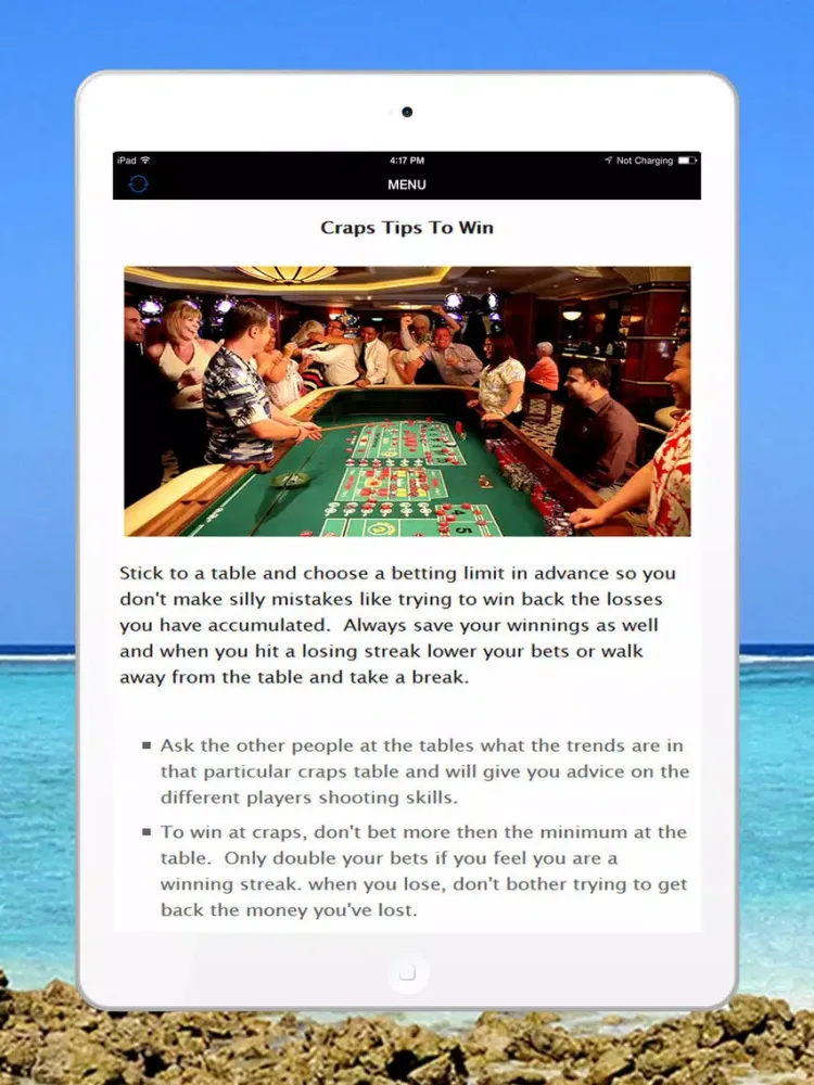 How To Play Craps - A Complete Guide iPad 應用截圖