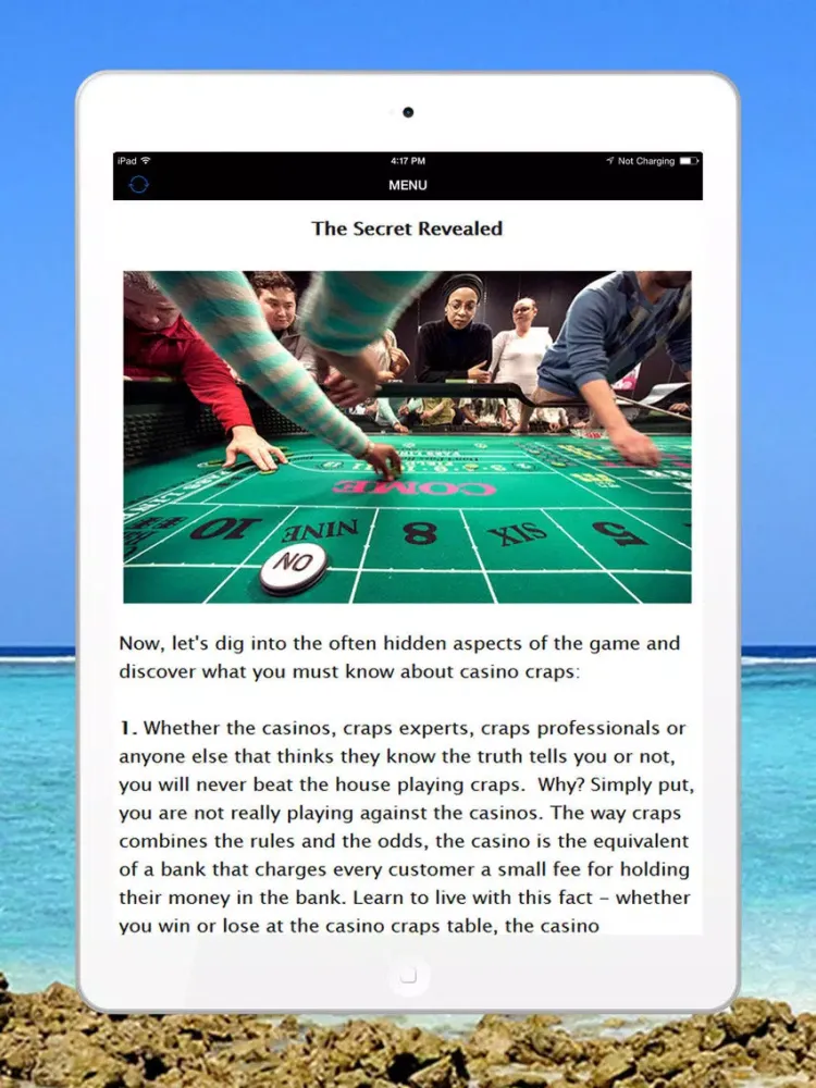 How To Play Craps - A Complete Guide iPad 應用截圖