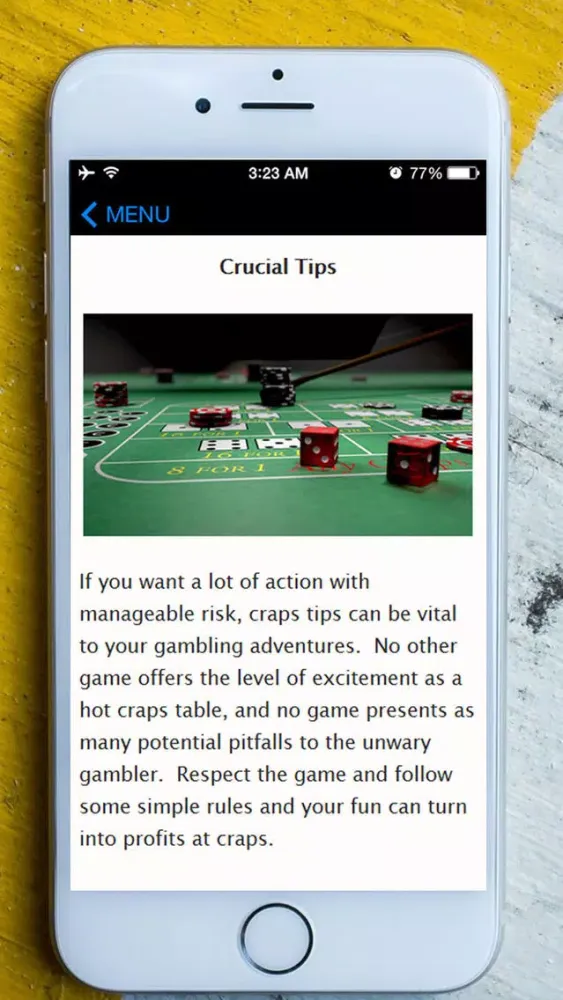 How To Play Craps - A Complete Guide應用截圖