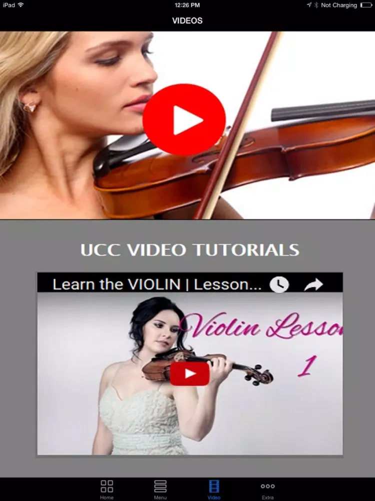 Easy Play Violin Instructional Videos - Best Beginner's Guide To Learn The Basic To Advance, Start Today iPad 應用截圖