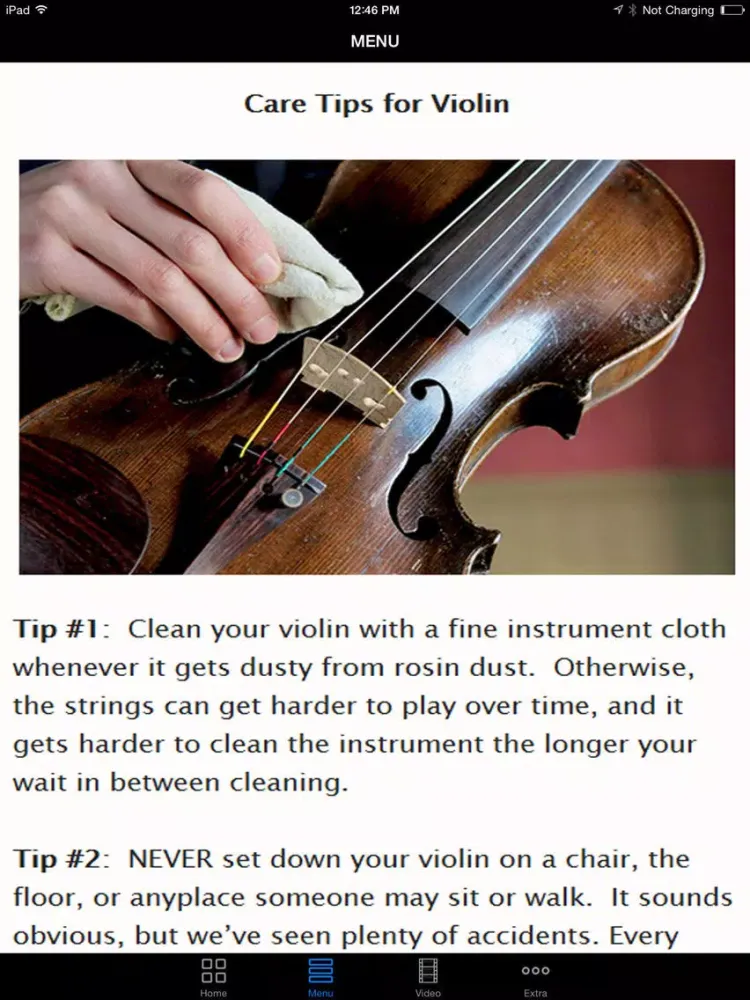 Easy Play Violin Instructional Videos - Best Beginner's Guide To Learn The Basic To Advance, Start Today iPad 應用截圖