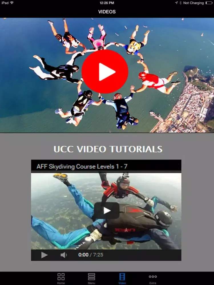 Easy SkyDive - Best Skydiving Lessons Videos For Beginners iPad  스크린샷