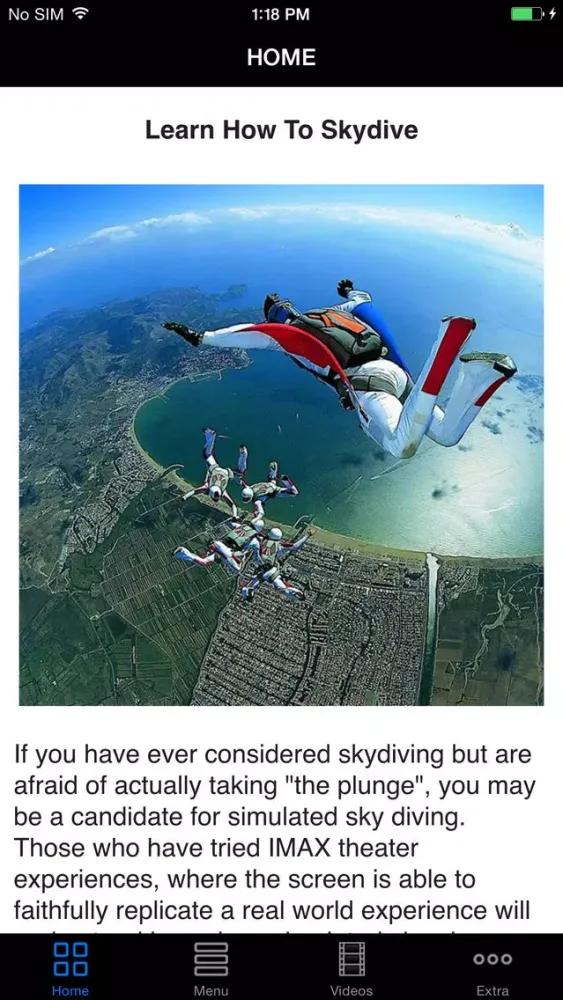 Easy SkyDive - Best Skydiving Lessons Videos For Beginners 스크린샷