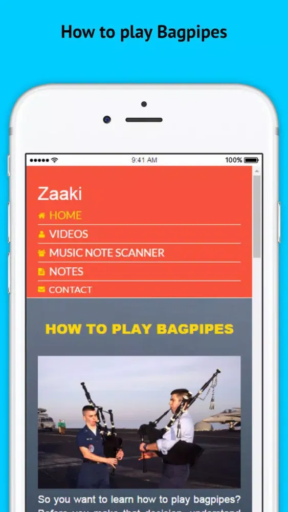 How to Play Bagpipes PRO Screenshots