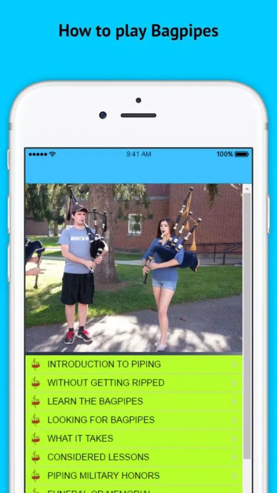 How to Play Bagpipes PRO Screenshots