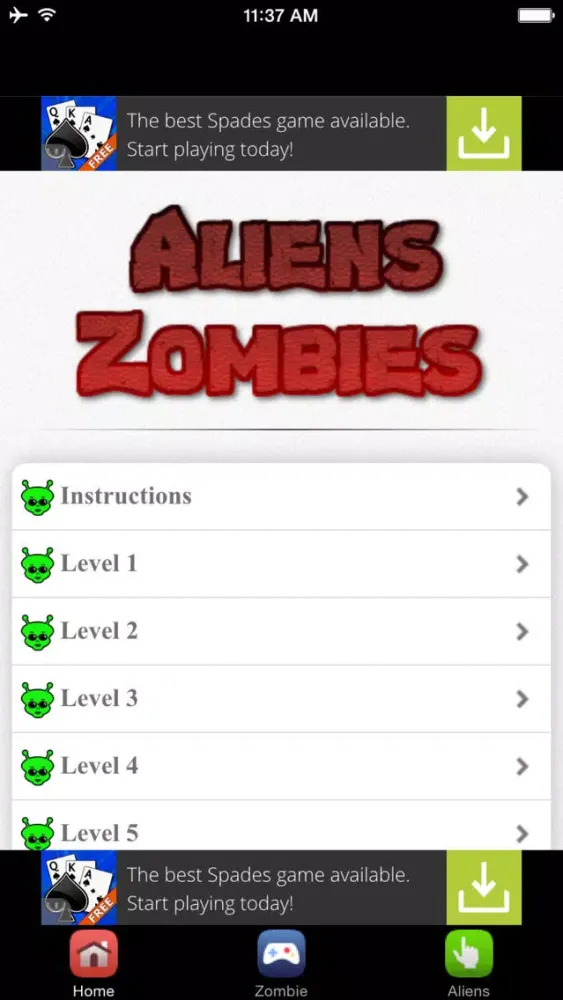 Aliens Destroy Zombie #1 Free Zombie Alien Game Ekran Görüntüleri
